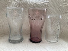 3 x Coca Cola Glasses