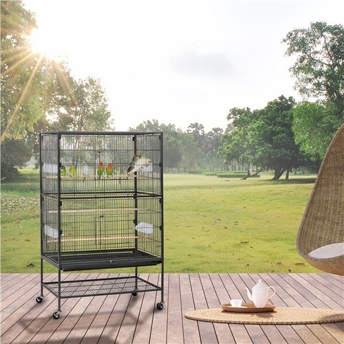 Large budgie cage metal parrot - budgie,