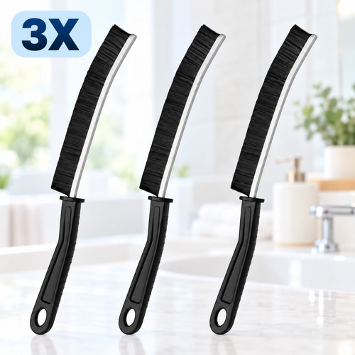 Crevice cleaning brush set - 3,
