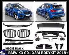 BODYKIT BODY KIT FOR BMW X3 G01 X3M  FRONT SPLITTER DIFFUSER SKIRT 2018+