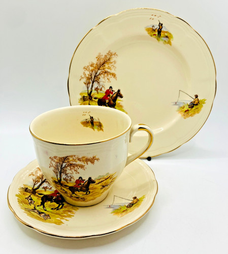 Vintage alfred meakin hunting - vintage,