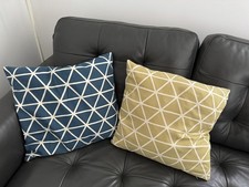 Pair John Lewis Yellow/Ochre &