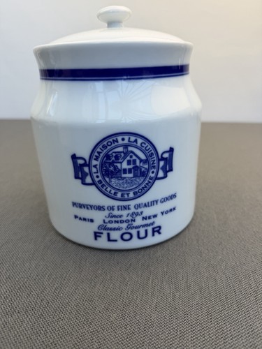 Large ceramic flour storage - large,