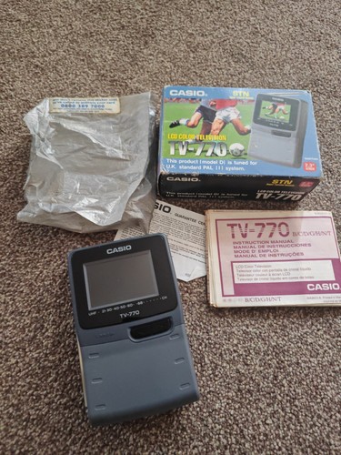Casio 770d portable pocket - casio,