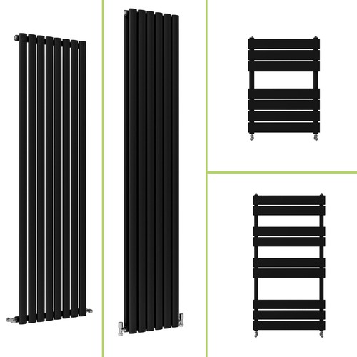 Modern black designer flat - modern,