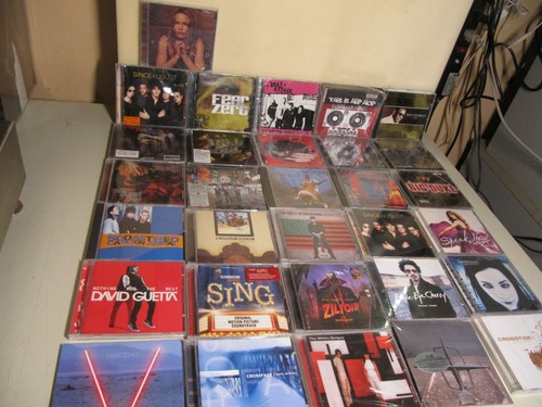 Lot mixed music cd - mixed,