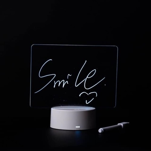 Acrylic memo board with light - memo,