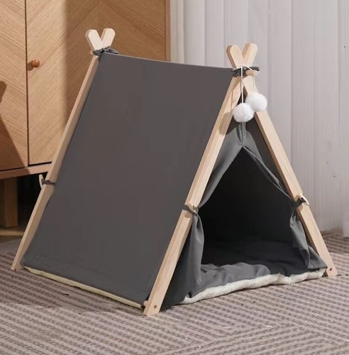 Foldable pet tipi teepee tent - pet,