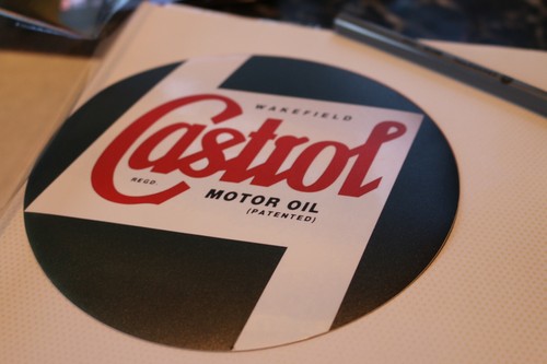 Castrol gas pump - 1x,