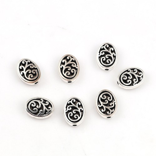 Oval shape spacer beads - oval,