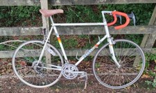 Peugeot Road Bike Retro Vintage Racer Large Frame eroica Halfords 12 Speed 
