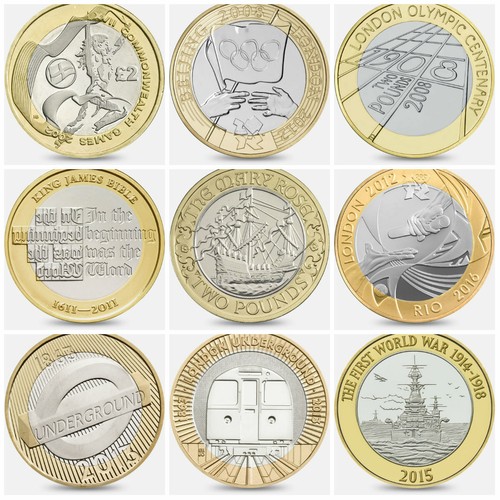 Coin two pound claim - pound,