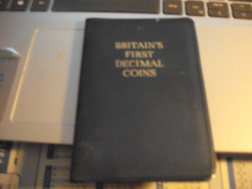 Britains first decimal - decimal, coins