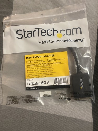 Startech displayport vga - startech, to