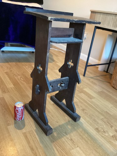 Antique wooden church lectern - antique,