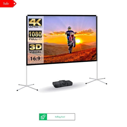 Portable projector screen - portable,