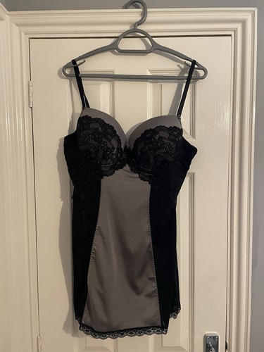 Peacocks taupe corselette - taupe,