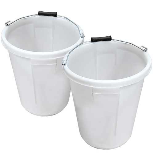 25l 5 gallon white - 2x,