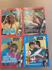 Four 1980s Vintage Blue Jeans