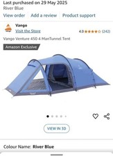 Vango Venture 450 4-Person Tunnel Tent