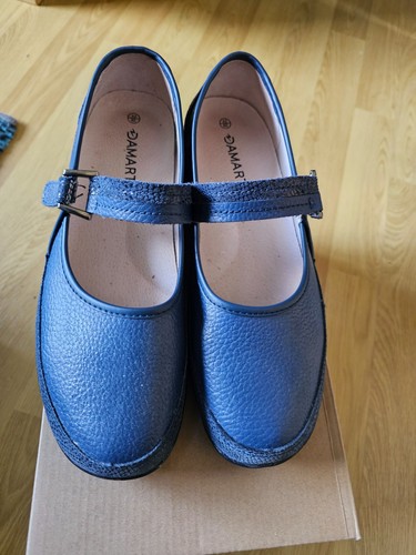 Blue damart mary janes - damart,