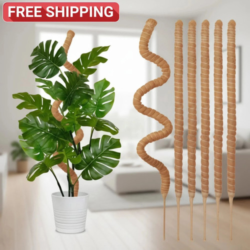 1pc bendable moss pole - moss, plant