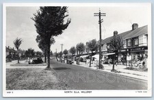 Willerby Hull yorkshire Real photo Postcard ey1 94