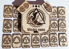 Witch's Runes Set - Laser