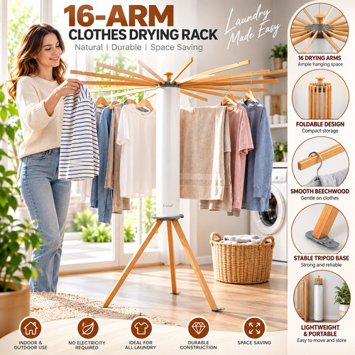 Octopus drying rack clothes - rack,