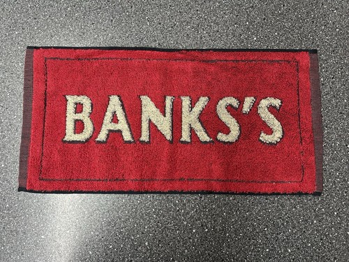 Banks beer mat - beer,