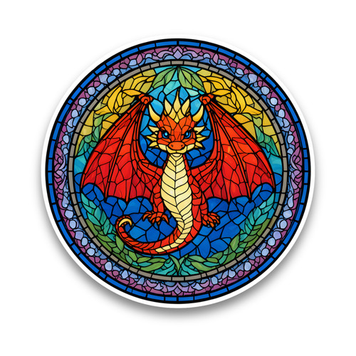 Cute red dragon animal faux - dragon,