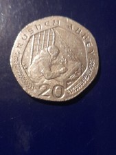 Isle of Man, 2002 Rushen Abbey 20p Twenty Pence, as shown.