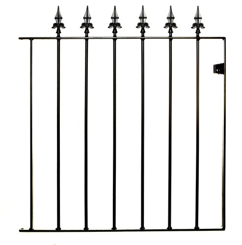 Wrought iron metal garden side - wrought,
