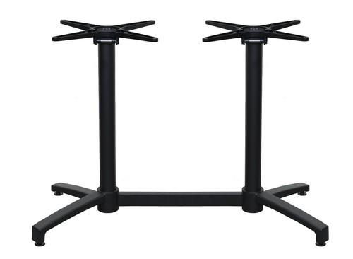 Black aluminium twin - black,