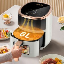 6L Air Fryer transparent New