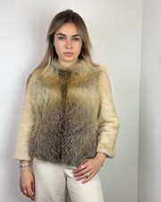 Golden Island Fox and Mink Fur