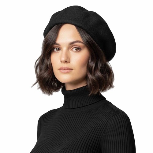 Classic wool french beret - classic,