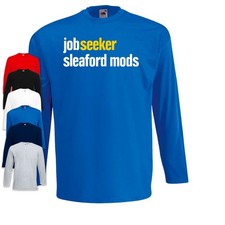 Sleaford Mods Job Seekers Long Sleeve T-Shirt | Punk | Band | Music |