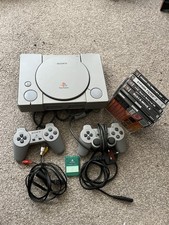 Sony PlayStation 1 Bundle - PSX Console - Resident Evil Directors Cut - Doom