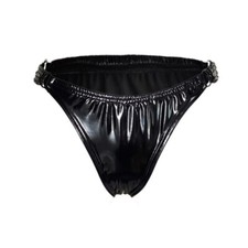  Lady Faux Patent Leather