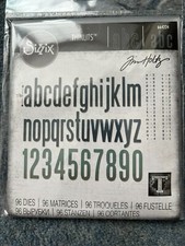 SIZZIX 96 THINLITS DIES