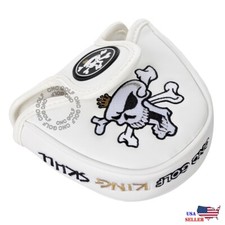 King Skull White MALLET Magnetic Putter Cover for Scotty Cameron Odyssey 2ball