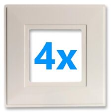 4 x SINGLE LIGHT SWITCH SOCKET