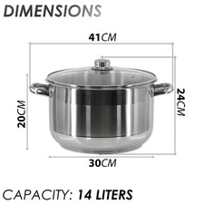 Stainless Steel Casserole