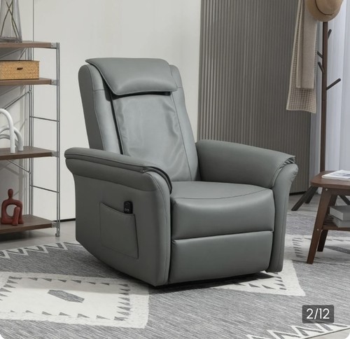 Homcom recliner armchair with - homcom,