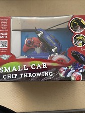 Radio Controlled Small Car With Chip Throwing