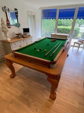 Dining room billiard table - room,