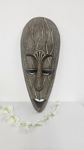 Tribal mask wall hanging - mask,
