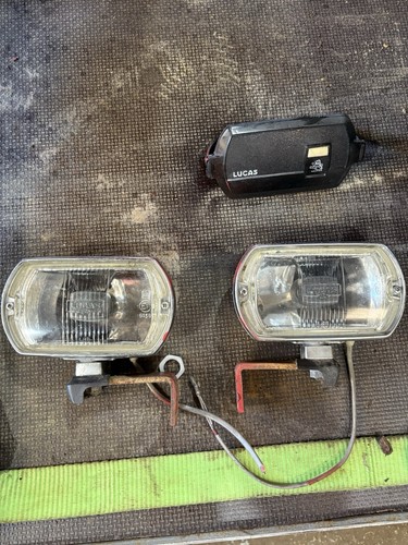 Lucas spot fog lights - fog, lr8