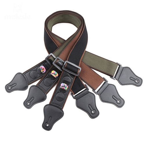 1pc folk electric guitar - guitar, strap